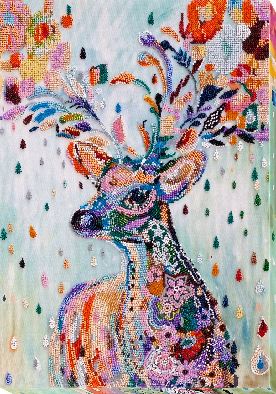 Bead Embroidery Kit Main Bead Embroidery Kit Noble deer