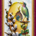 Postcards Bead Embroidery Kit Postcard Bead embroidery kit Easter – 7