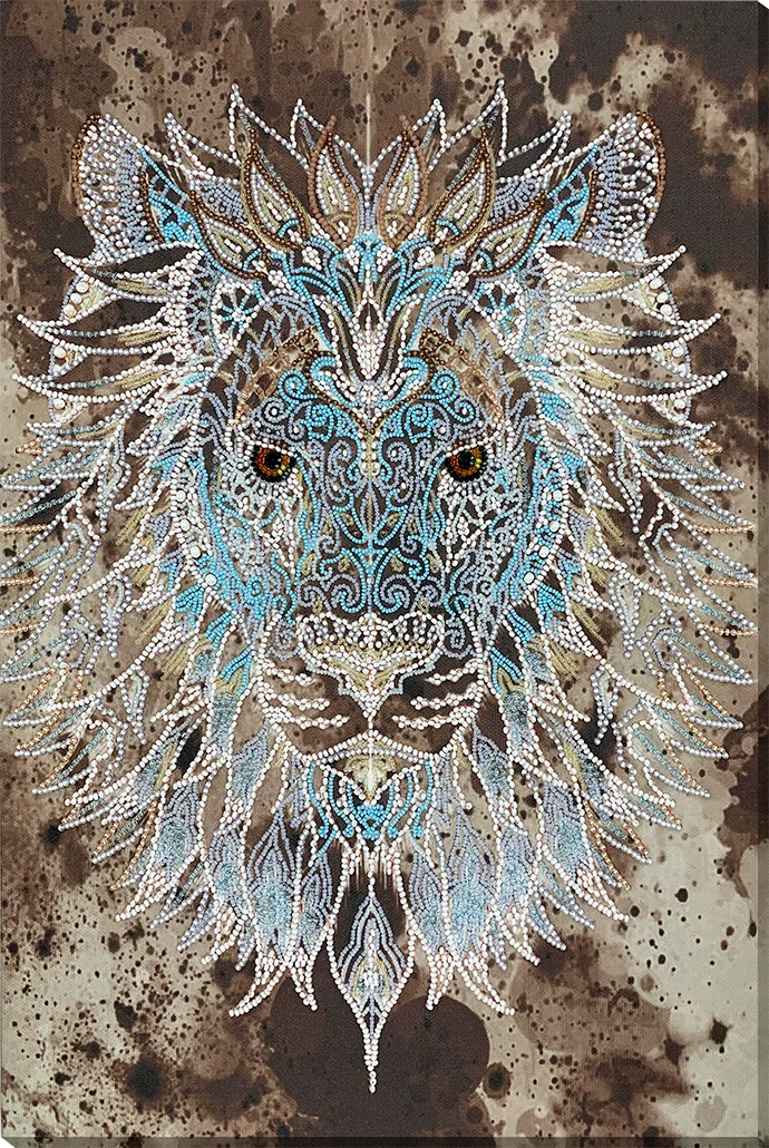 Bead Embroidery Kit Main Bead Embroidery Kit Savannah Pride