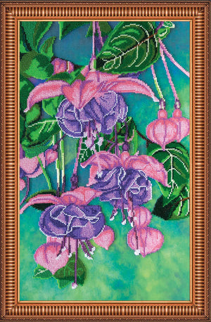 Bead Embroidery Kit Fuchsia – 2