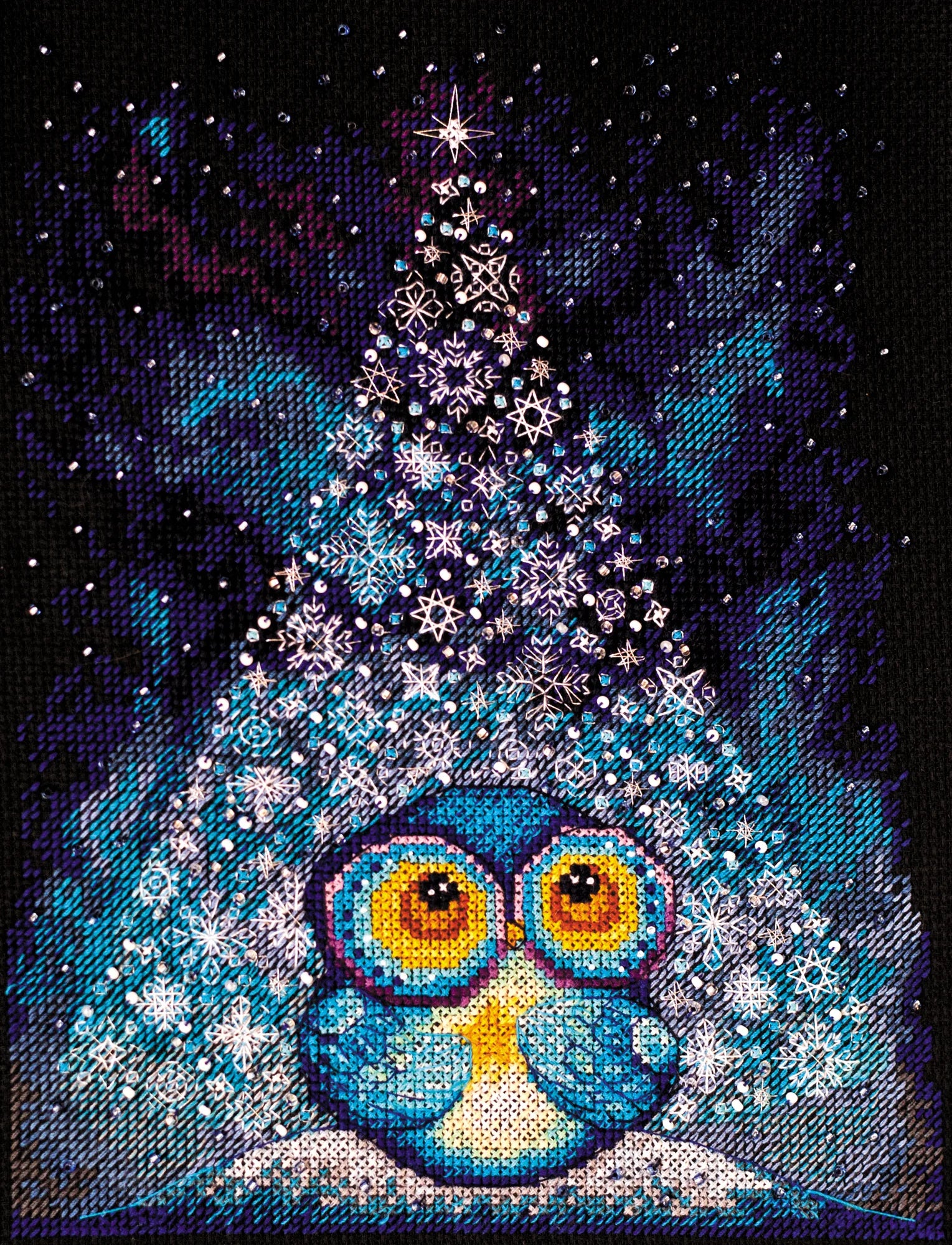 Cross Stitch Kit Cross-stitch kits Magic night