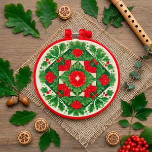 Cross Stitch Kit Cross-stitch kits Traditional motif (Ethnic themes)