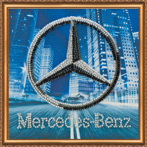Bead Embroidery Kit Mini Bead embroidery kit Mercedes-Benz
