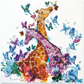 Bead Embroidery Kit Main Bead Embroidery Kit Spotty giraffes