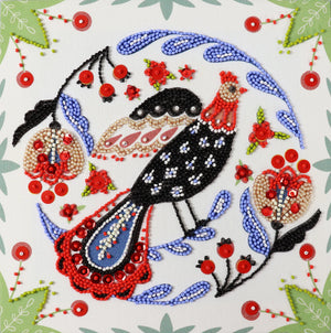 Bead Embroidery Kit Mid-sized bead embroidery kit Colorful wonder