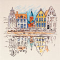 Cross Stitch Kit Cross-stitch kits Colored town-1