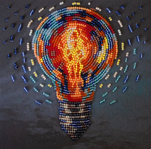 Bead Embroidery Kit Mini Bead embroidery kit Bring the light