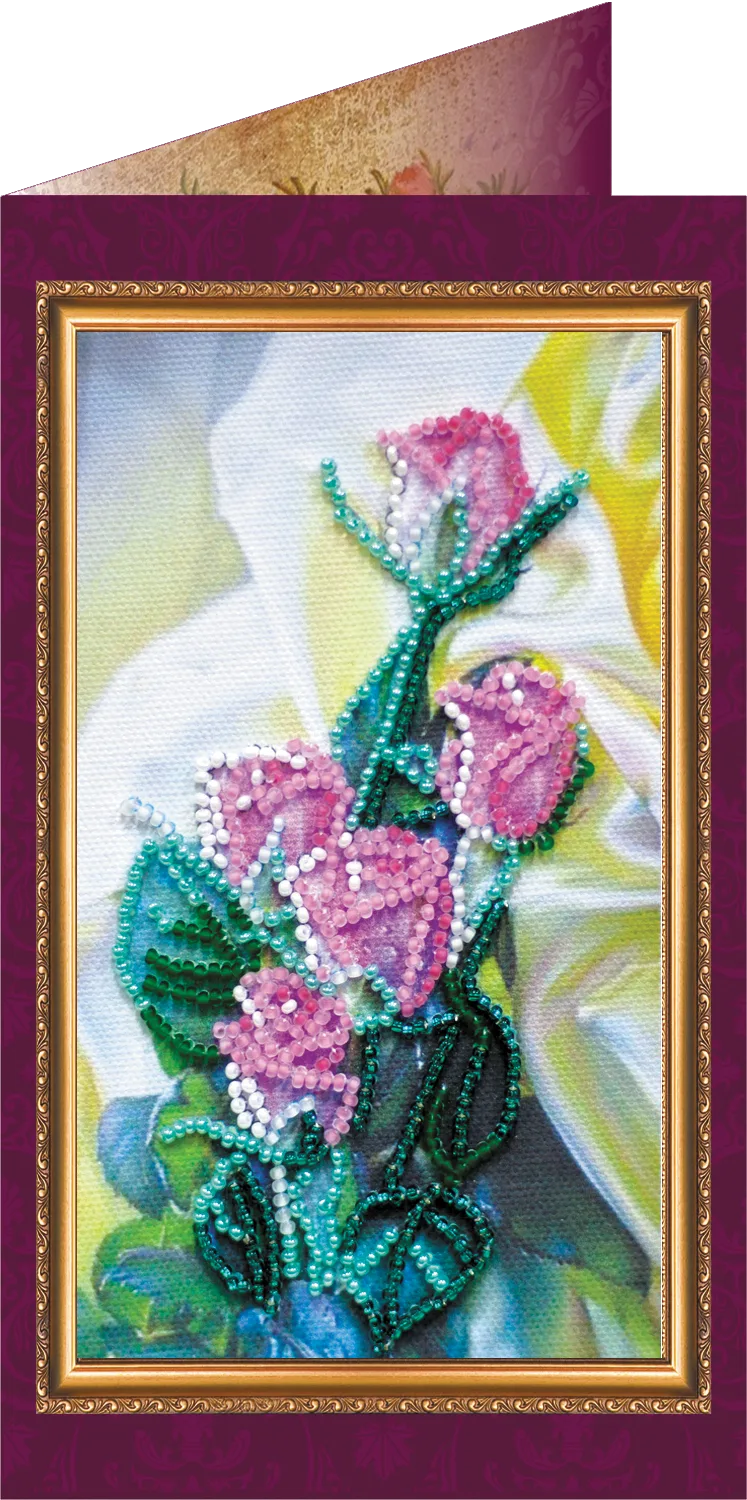 Postcards Bead Embroidery Kit Postcard Bead embroidery kit Congratulations – 15