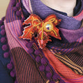 Brooch Embroidery Kit Decoration Drop of the sun