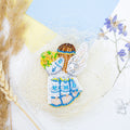 Brooch Embroidery Kit Decoration Ukrainian girl (Decoration)