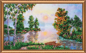 Bead Embroidery Kit Main Bead Embroidery Kit Morning haze