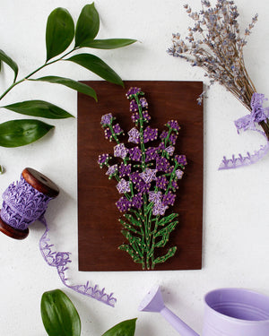 String Art Kit Creative Kit/String Art Lavender
