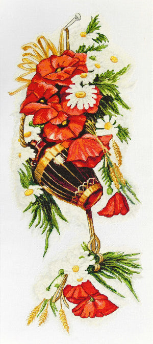 Cross Stitch Kit Cross-stitch kits Field flowers