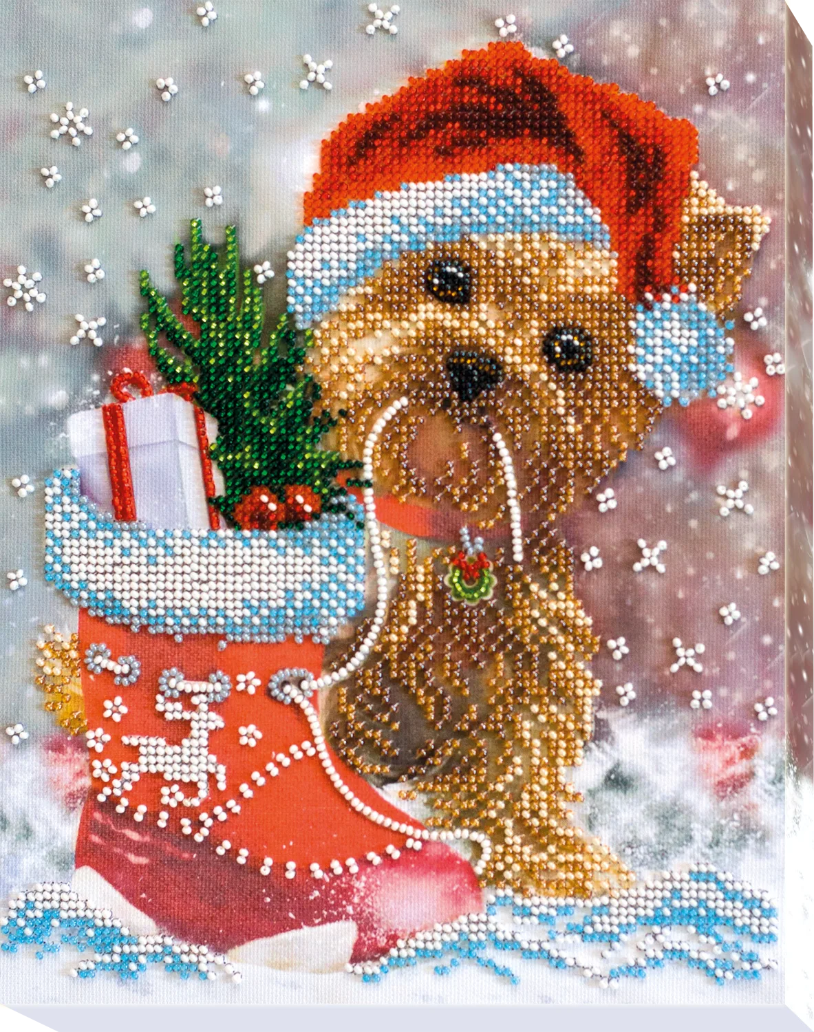 Bead Embroidery Kit Main Bead Embroidery Kit New Year`s Miracle