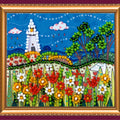 Magnets Bead Embroidery Kit Magnets Bead embroidery kit Flower sea
