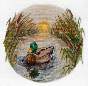 Cross Stitch Kit Cross-stitch kits Evening swim