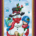 Postcards Bead Embroidery Kit Postcard Bead embroidery kit Happy New Year – 8