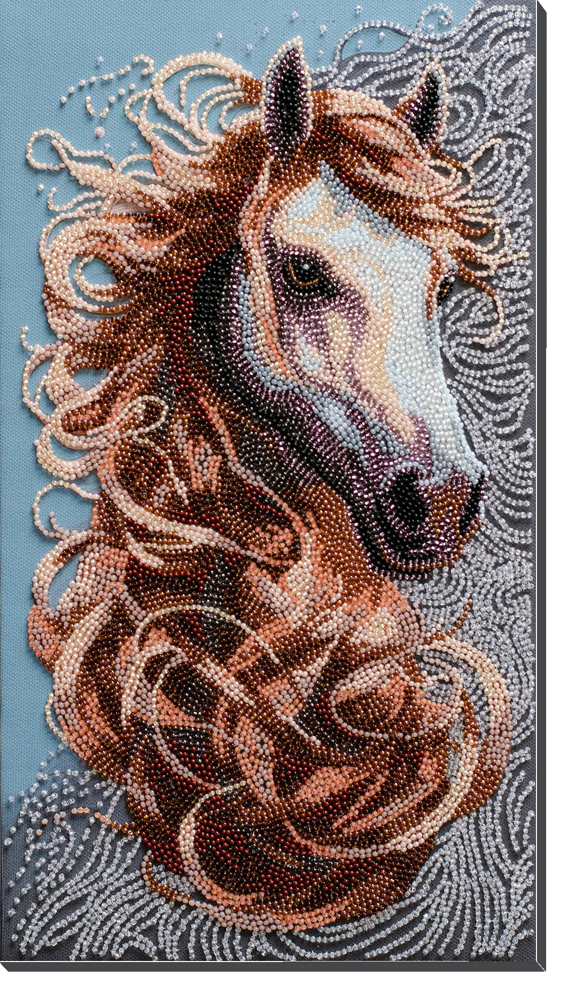 Bead Embroidery Kit Main Bead Embroidery Kit Spirit of the Prairies