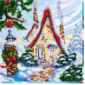 Bead Embroidery Kit Main Bead Embroidery Kit Fabulous winter - 1