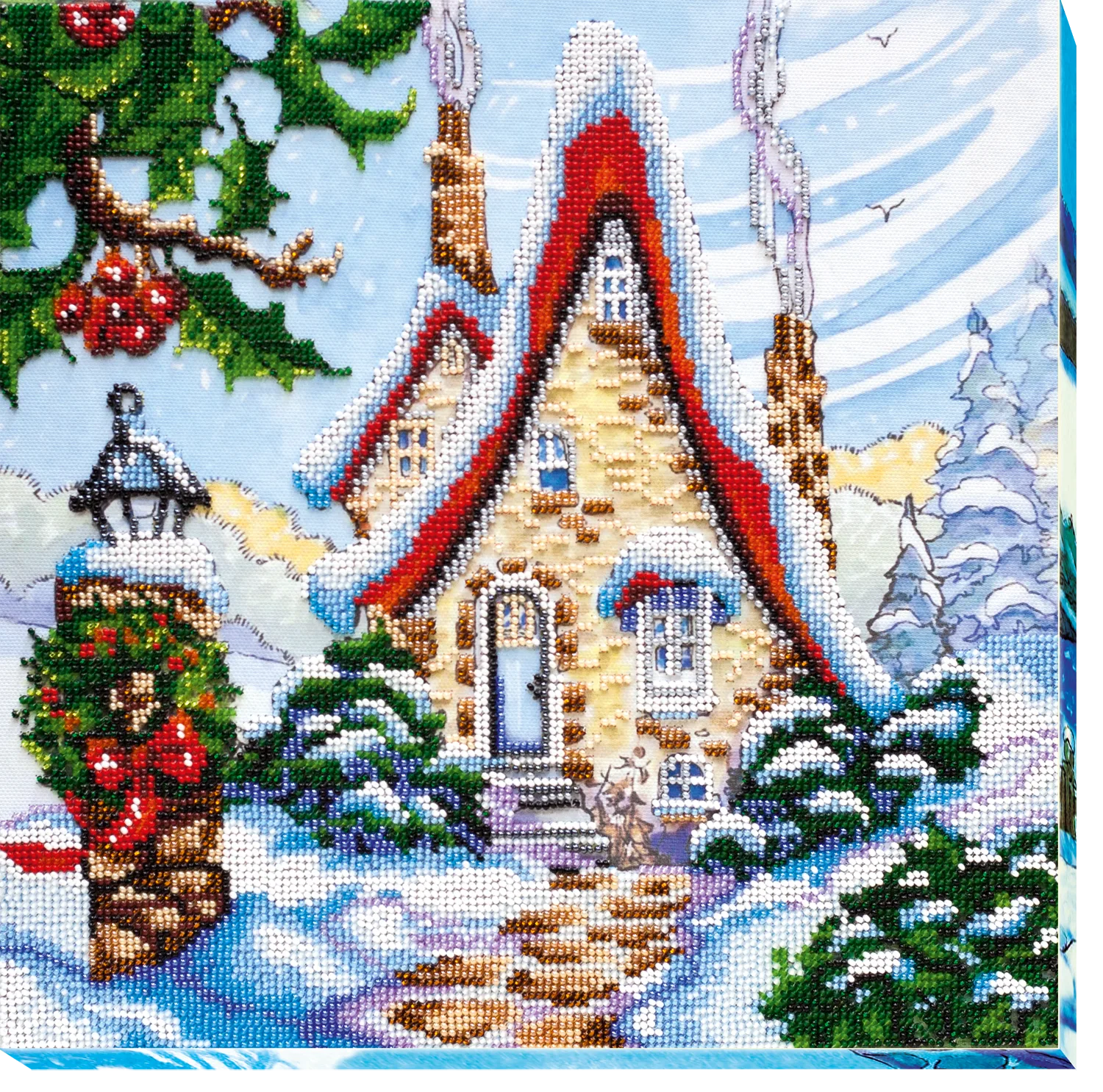 Bead Embroidery Kit Main Bead Embroidery Kit Fabulous winter - 1