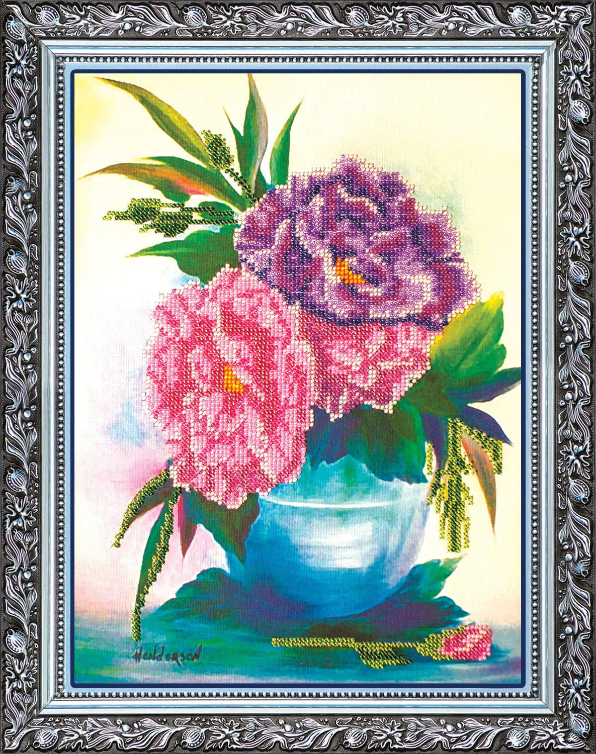 Bead Embroidery Kit Main Bead Embroidery Kit Peonis