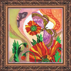 Bead Embroidery Kit Main Bead Embroidery Kit May day