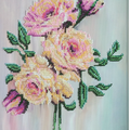 Bead Embroidery Kit Main Bead Embroidery Kit Gentle roses
