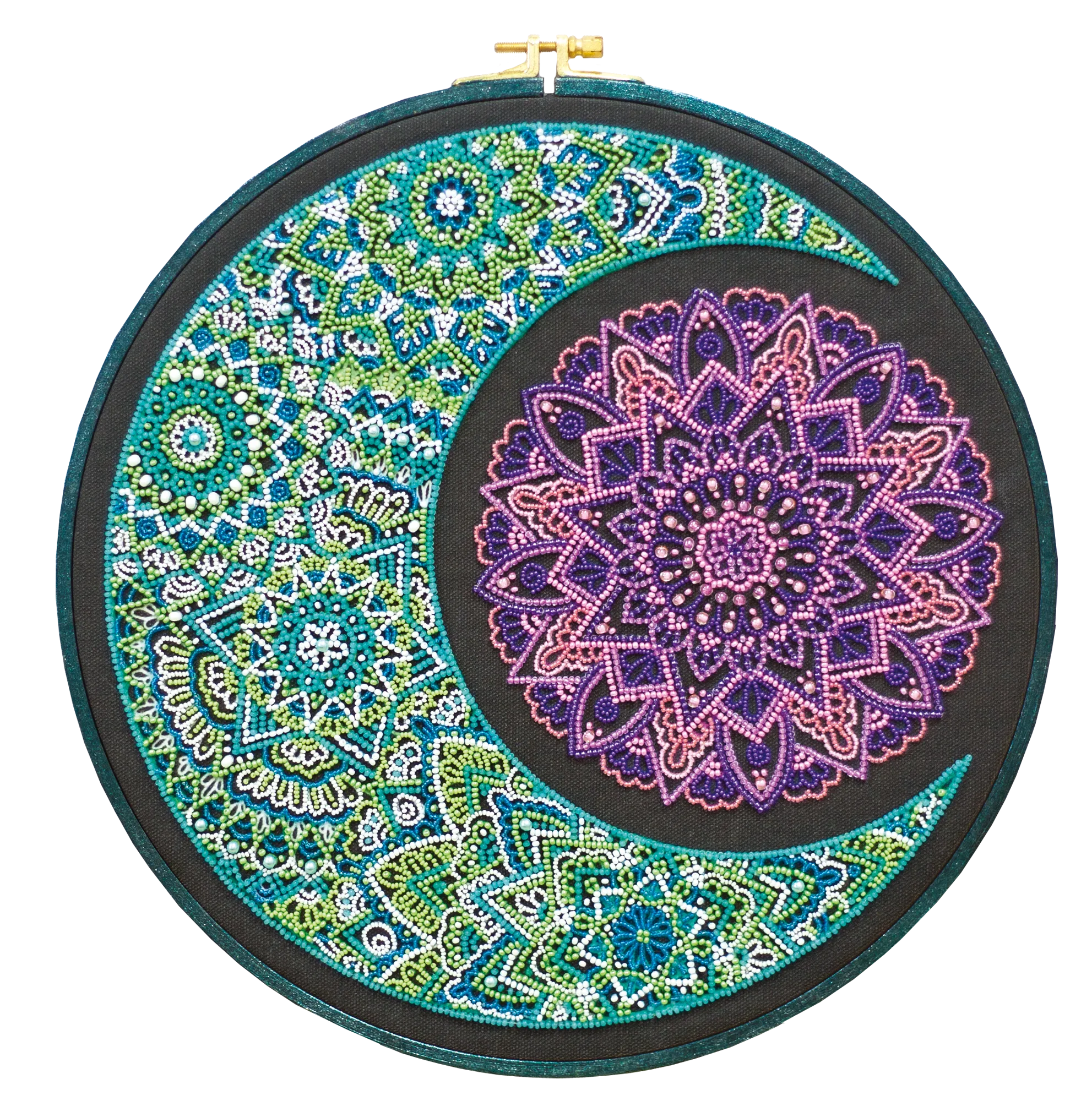Bead Embroidery Kit Main Bead Embroidery Kit Origin of new moon