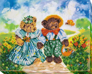 Bead Embroidery Kit Main Bead Embroidery Kit Sunny glade