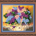 Bead Embroidery Kit Main Bead Embroidery Kit Lilacs