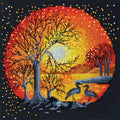 Cross Stitch Kit Cross-stitch kits Heron at sunset
