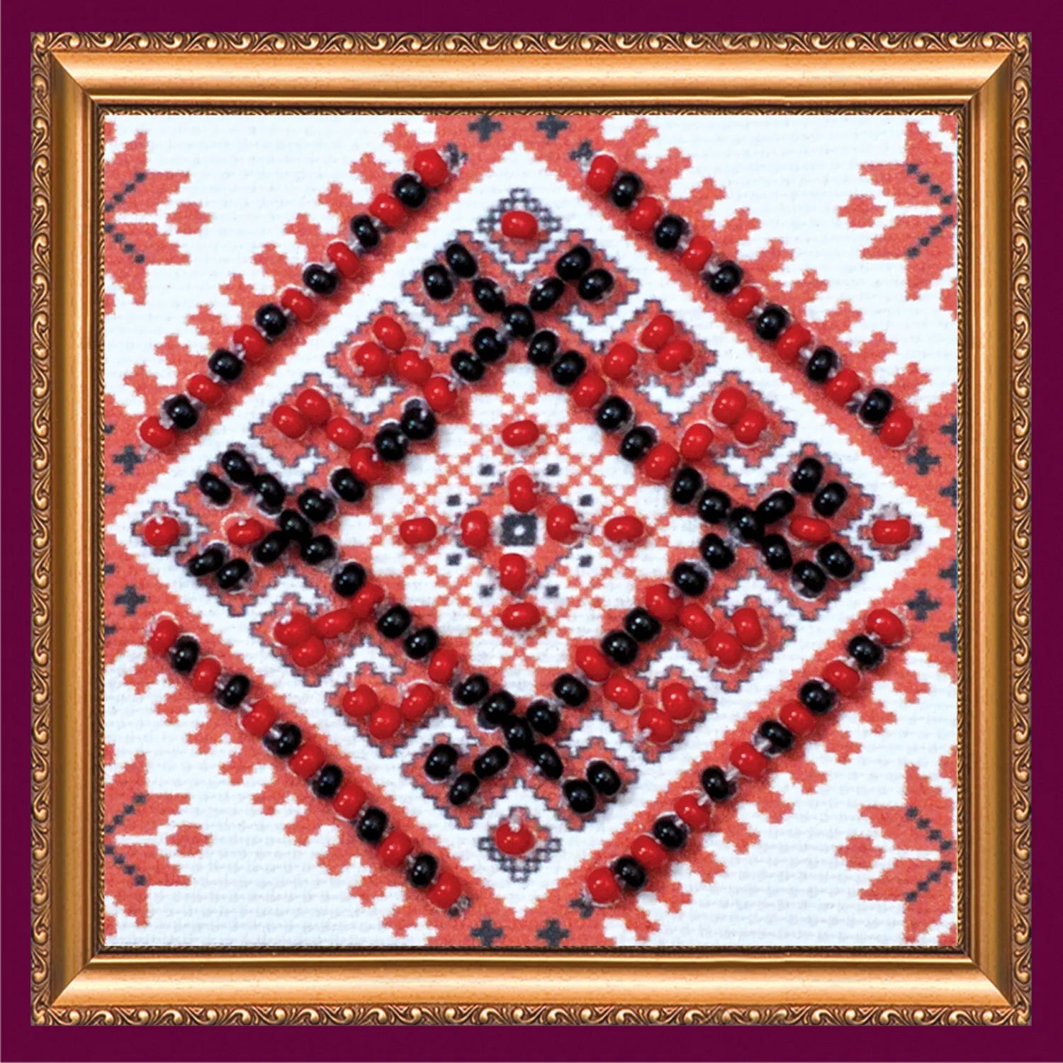 Magnets Bead Embroidery Kit Mini Magnets Bead embroidery kit Pattern – 1