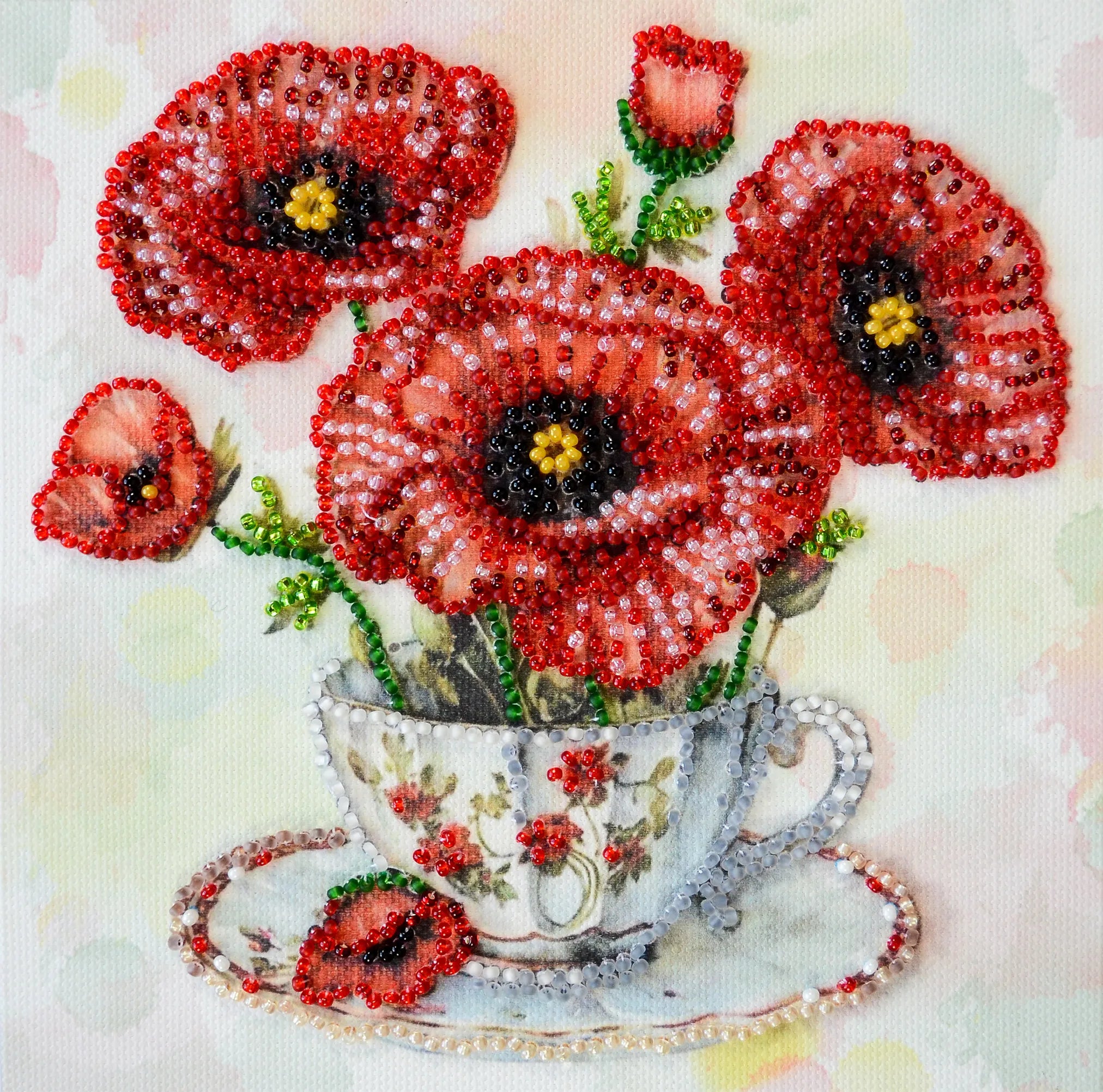 Bead Embroidery Kit Main Bead Embroidery Kit An inspired morning