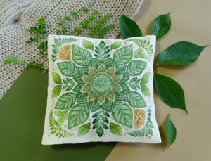 Cross Stitch Kit For Cushion Cross-stitch kits Dance of the leaves