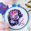 Cross Stitch Kit Cross-stitch kits To the moon and back