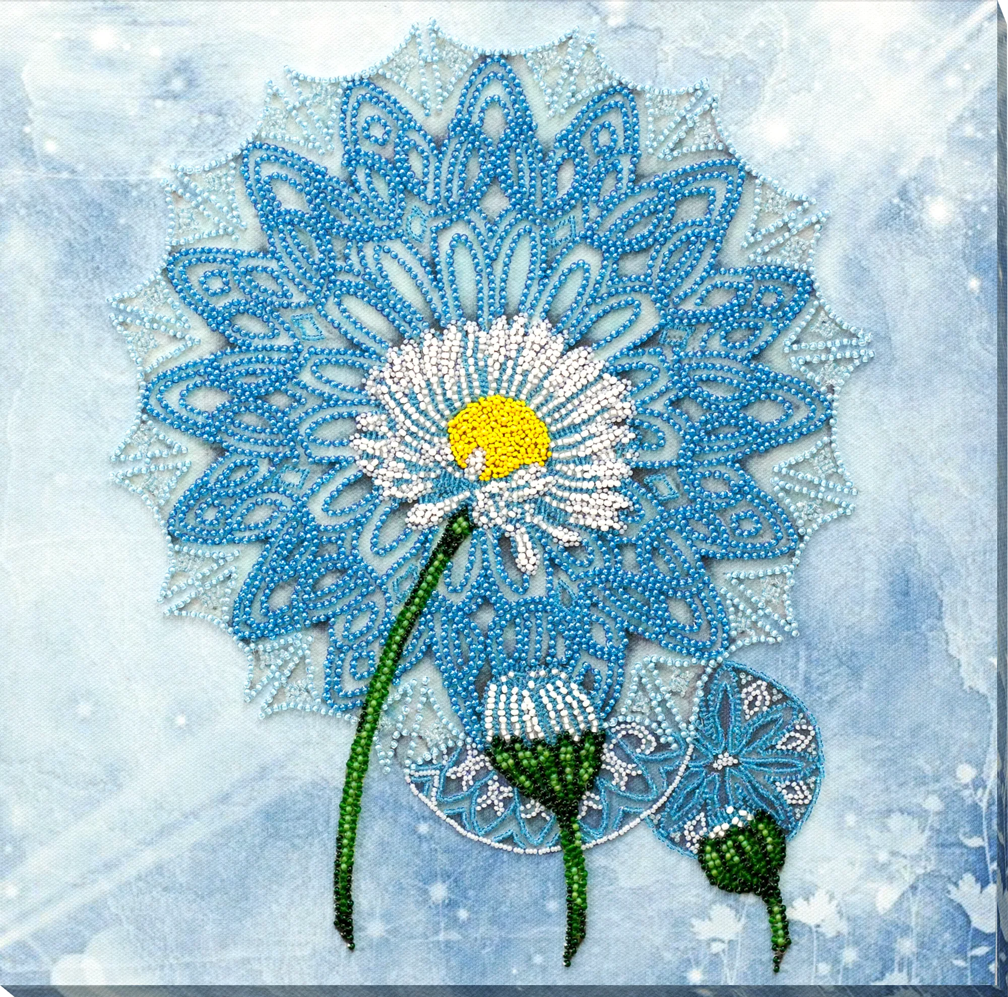 Bead Embroidery Kit Main Bead Embroidery Kit Daisy season