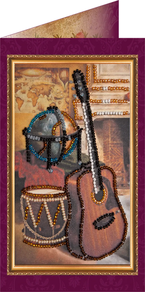 Postcards Bead Embroidery Kit Postcard Bead embroidery kit Congratulations – 18