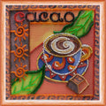 Bead Embroidery Kit Mini Bead embroidery kit Cacao