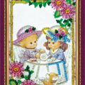 Postcards Bead Embroidery Kit Postcard Bead embroidery kit Dear playmate