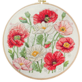 Cross Stitch Kit Cross-stitch kits When Poppies Bloom