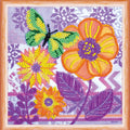 Bead Embroidery Kit Mini Bead embroidery kit Amazing flowers