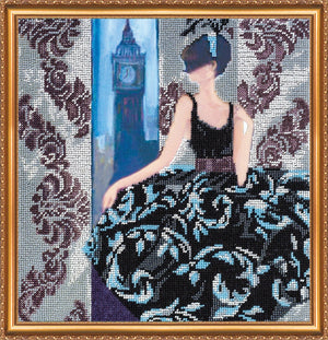 Bead Embroidery Kit Window to London