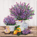 Bead Embroidery Kit Mid-sized bead embroidery kit Lavander`s aroma