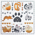 Cross Stitch Kit Cross-stitch kits Meow-meow
