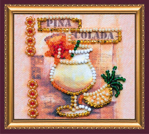 Magnets Bead Embroidery Kit Magnets Bead embroidery kit Pina Colada