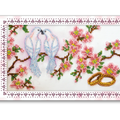 Postcards Bead Embroidery Kit Postcard-envelope for microbead embroidery Wedding birds