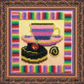 Bead Embroidery Kit Main Bead Embroidery Kit Chocolate