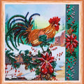 Bead Embroidery Kit Mini Bead embroidery kit Happy Christmas
