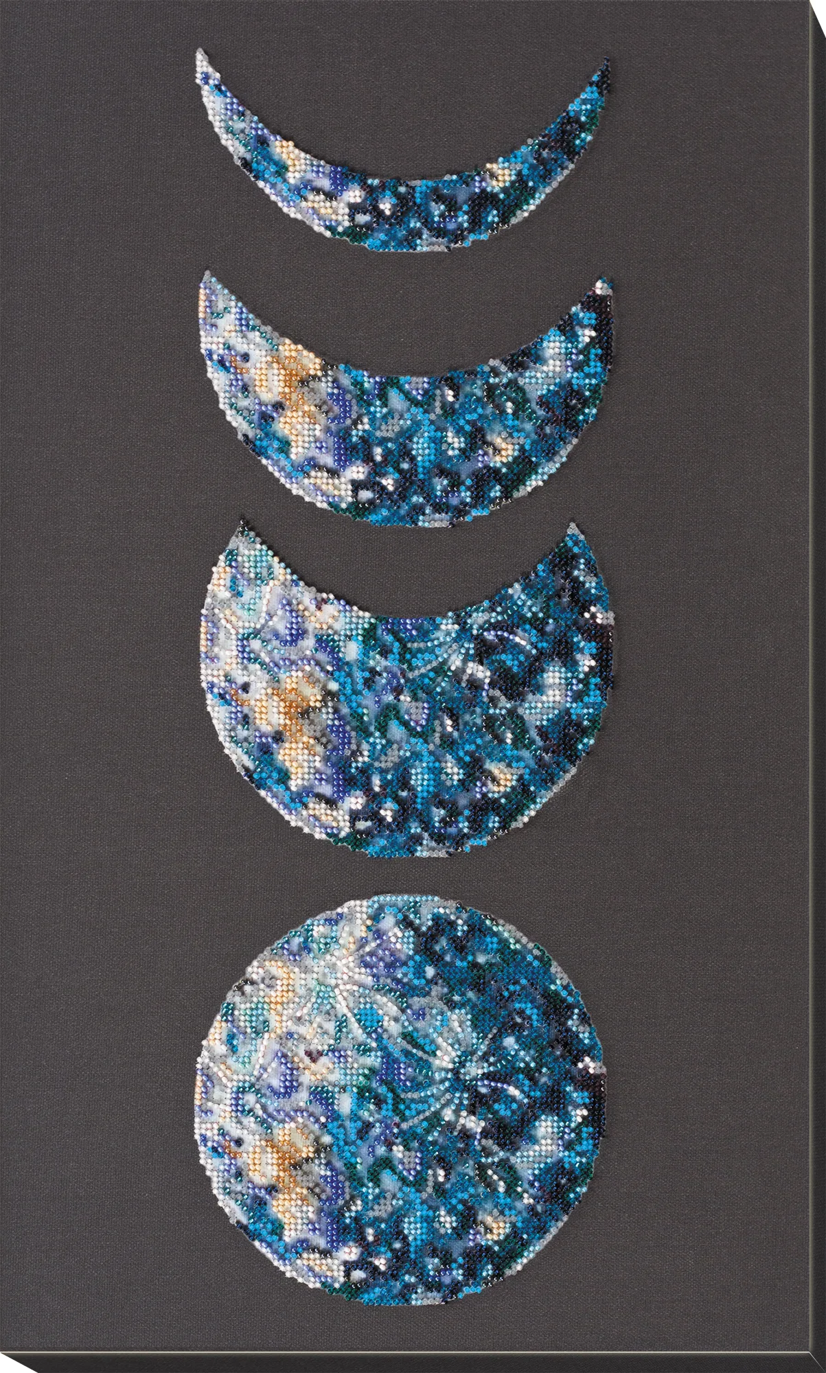 Bead Embroidery Kit Main Bead Embroidery Kit Moon phases