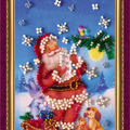 Postcards Bead Embroidery Kit Postcard Bead embroidery kit Happy New Year – 4